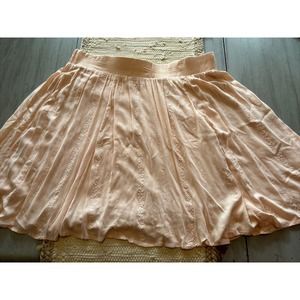 Elegant Peach Skirt